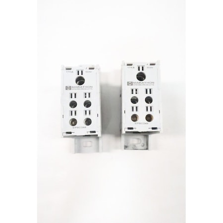 Power Distribution Terminal And Contact Block, 2PK